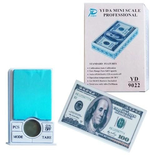Ваги міліграмові кишенькові ювелірні YD-9022, Ваги кишенькові портативні ручні JO-88 Львів - фото 2