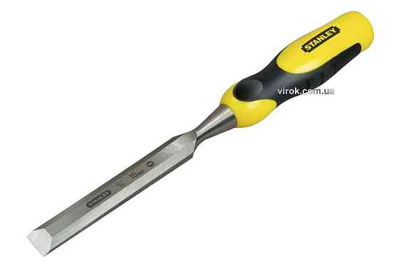 Стамеска STANLEY "DynaGrip": L = 125 мм, жало W = 15 мм. Одеса