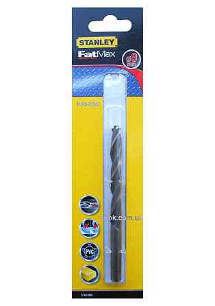 Свердло універсальне швидкісне STANLEY : Ø= 9 мм. HSS-CNC. l= 125/81 мм (метал/дерево/пластик) Одеса