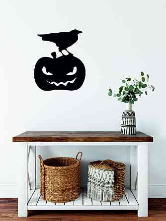 Декоративне настінне Панно «Хеллоуїн — гарбуз», Декор на стіну 70*58 см Київ