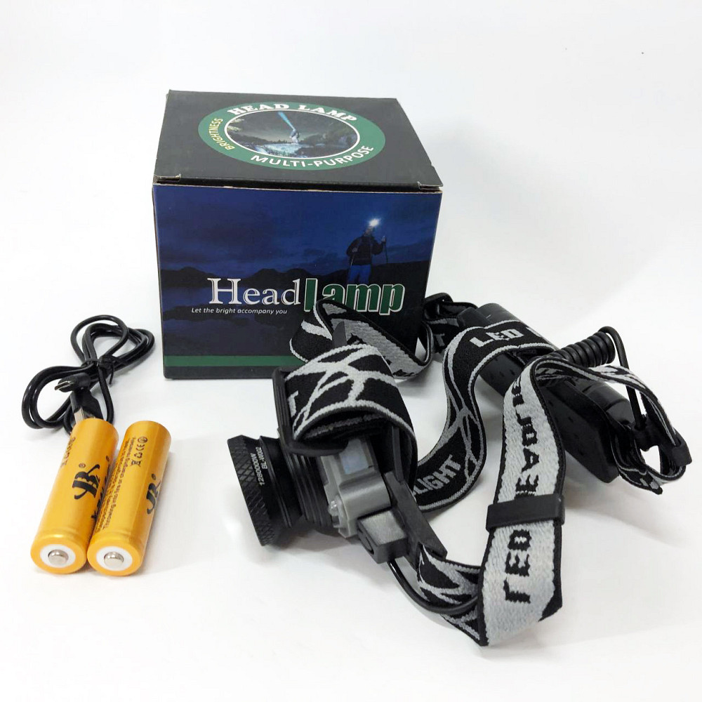 Фонарь для спасателей на голову BL-W002, Портативный светодиодный налобный фонарь KP-48 Львов - изображение 10