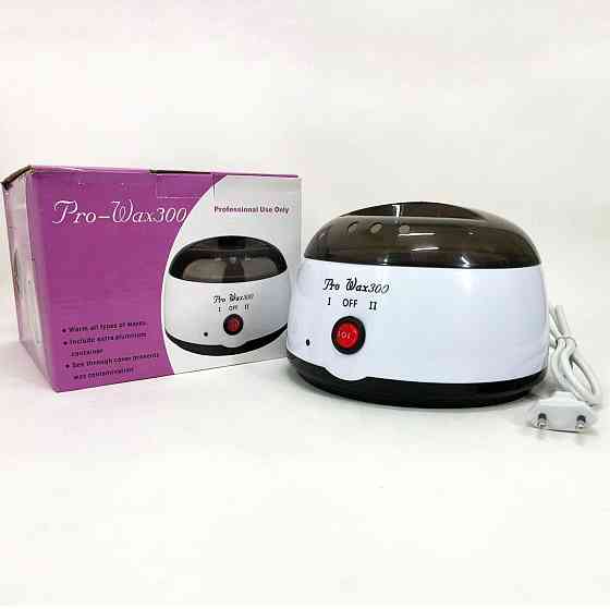 Воскоплав з терморегулятором PRO-WAX 100 для воску в банці, в гранулах, таблетках CB-680 400 мл Київ