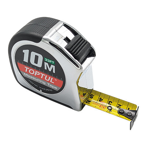 Рулетка професійна 10 м*25 мм TOPTUL IAAE2510 Одеса - фото 2