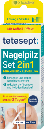 Набір від грибка нігтів 2в1 tetesept Nagelpilz Set 2in1 Львів
