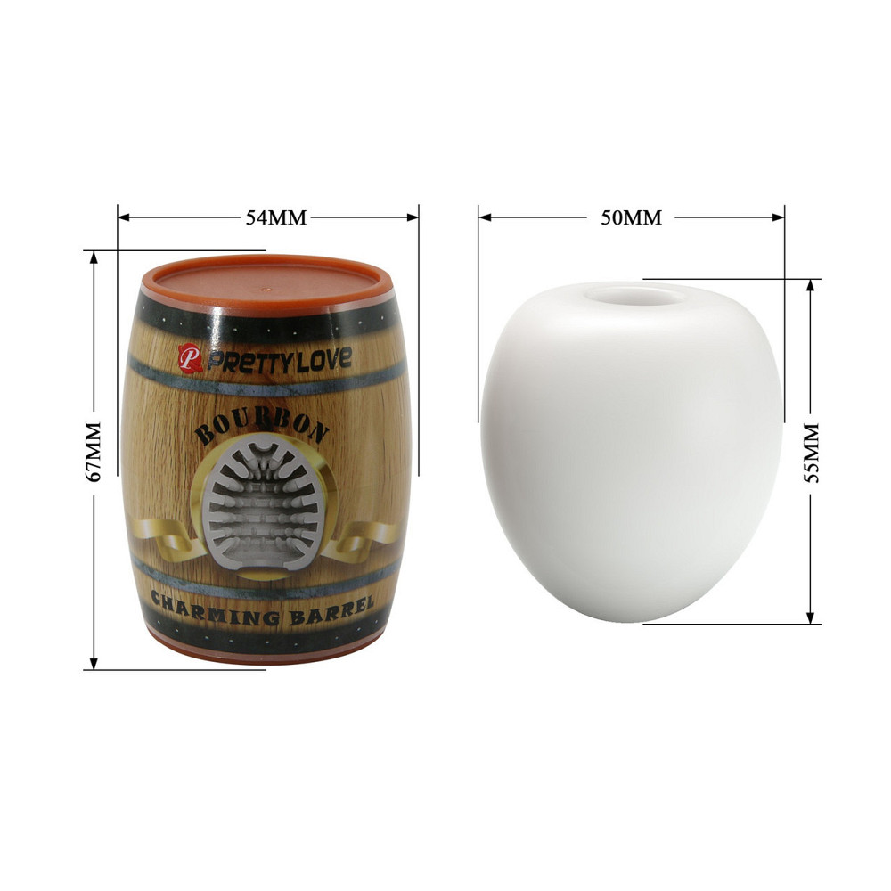 Мастурбатор - Pretty Love Bourbon Charming Barrel White Sex Aura Київ - фото 8