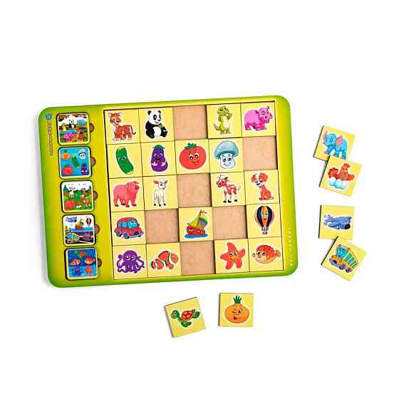 Дерев'яний сортер "Асоціації-картинки" PSD057 Вінниця