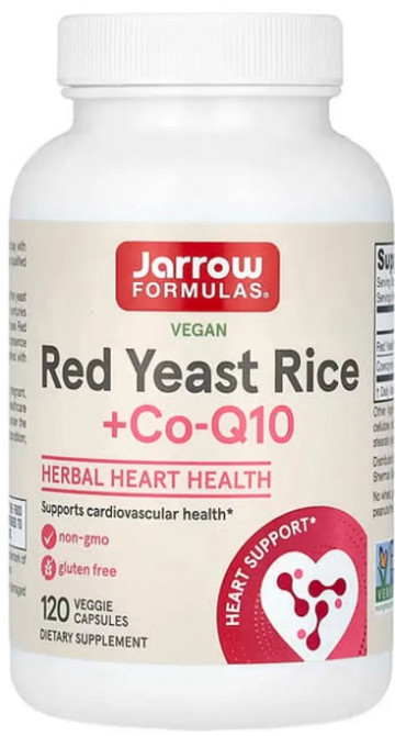Коэнзим Q10 Красный рис Jarrow Formulas Red Yeast Rice + Co-Q10 120 капс Киев - изображение 1