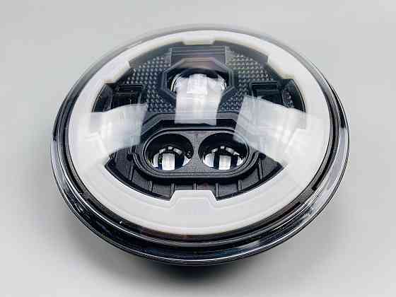 Фара головного світла LED 65W (ближній + дальній + ходові вогні (кільце)) 5.75 дюймів Мукачево