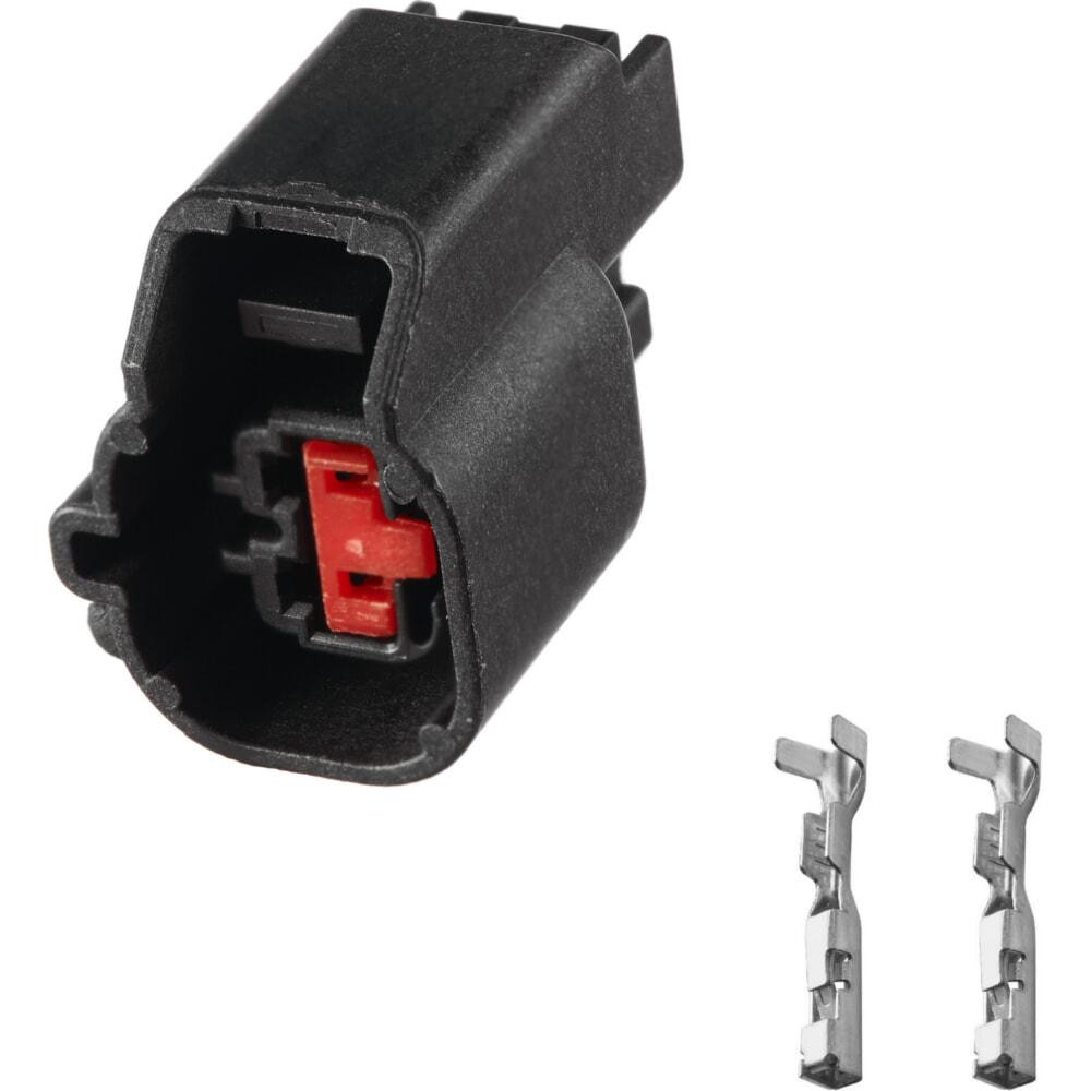 Разъем коннектор 2-кон., Двигатель Омывателя, Звуковой Сигнал, 3U2Z-14S411-CNB, WPT-966, Ford 40064 Киев - изображение 1