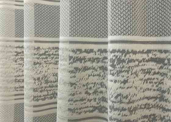 Тюль VR-Textil 1896т Lauren Жакард Бежевый 300х270 см (42-0839) Киев