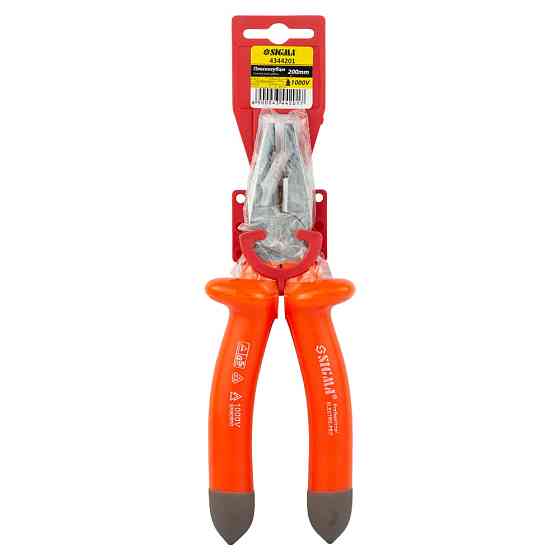 Sigma Плоскогубцы диэлектрические 200мм 1000В SIGMA (4344201) Коломыя