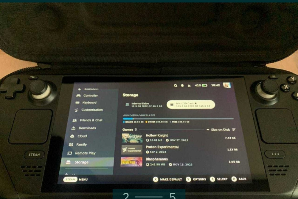 Приставка: Steam Deck LCD 64Gb.+ Швидкий 128 Гб. СД Карта + 2 захисні скла! Харків - фото 2