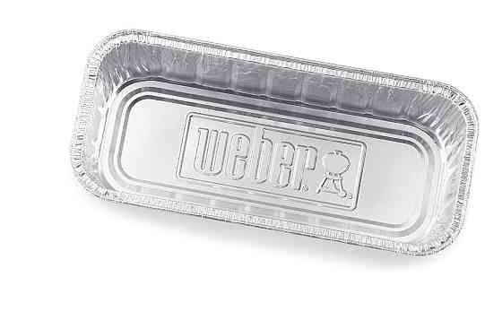 Лотки для жира для пеллетных, газовых грилей Summit, Genesis II (4 и 6 горелок), 10 шт Weber 6498 Код: 008928 Ровно