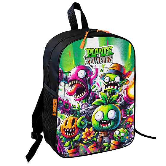 Рюкзак шкільний дитячий Рослини проти Зомбі «Plants vs Zombies» 36х27 см для хлопчика (01081) Київ