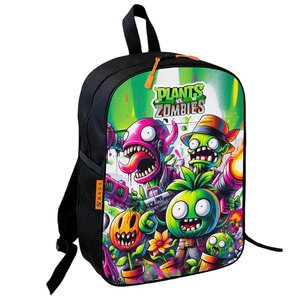 Рюкзак шкільний дитячий Рослини проти Зомбі «Plants vs Zombies» 36х27 см для хлопчика (01081) Київ - фото 1
