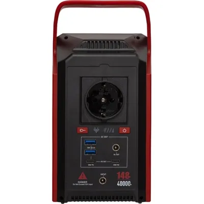 Зарядна станція PowerPlant PP-425 40000mAh, PD 30W, AC 200W (PB931415) Вінниця - фото 1