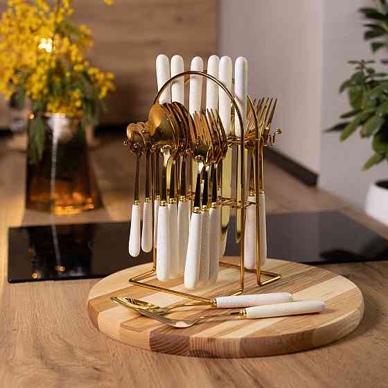 Столовый набор на 6 персон в подставке, 24 предмета Киев