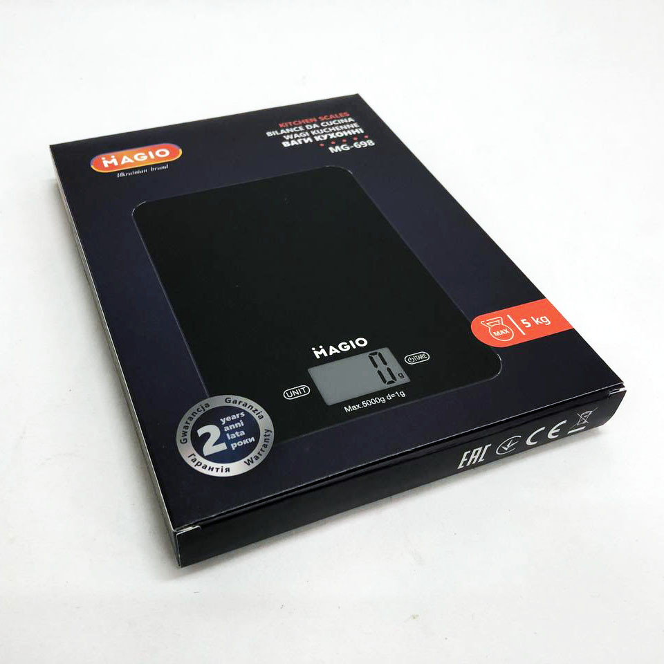 Кухонні ваги з дисплеєм ваги Magio, Ваги вага для кухні, Мірні ваги для кухні Точні WR-76 Івано-Франківськ - фото 3