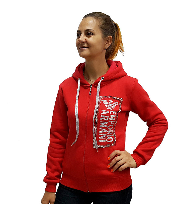 Женский теплый зимний костюм на флисе Armani, оригинал. Киев - изображение 1