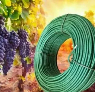 Дріт садовий у ПВХ покритті 1.6/2.5 мм 100 м для виноградної лози (виробництво Польща) Харків