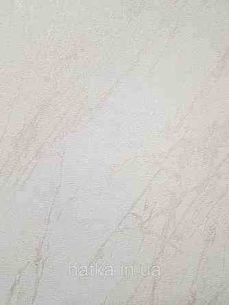 Шпалери вінілові на флізеліні AS creation Attico 1.06х10 під камінь мармур структурні білі зі сріблястим Київ