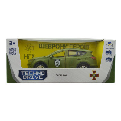 Машина Techno Drive серії Шеврони Героїв - Toyota RAV4 - Буревій (KM6198) Вінниця - фото 12