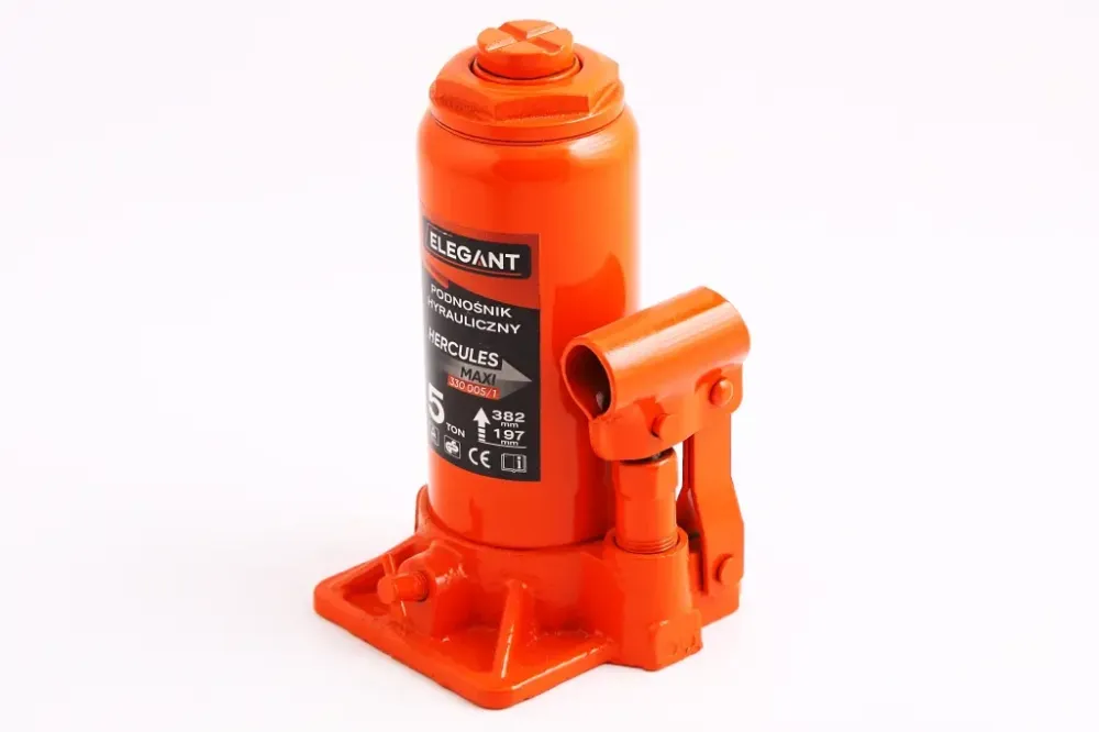 Домкрат гідравлічний 5 т 197-388м пласт. уп. Elegant Вінниця - фото 2