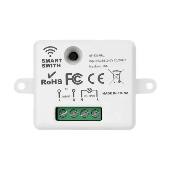 Розумне реле з WiFi Trinix TRX-WC01(WiFi)10А (28-00028) Киев