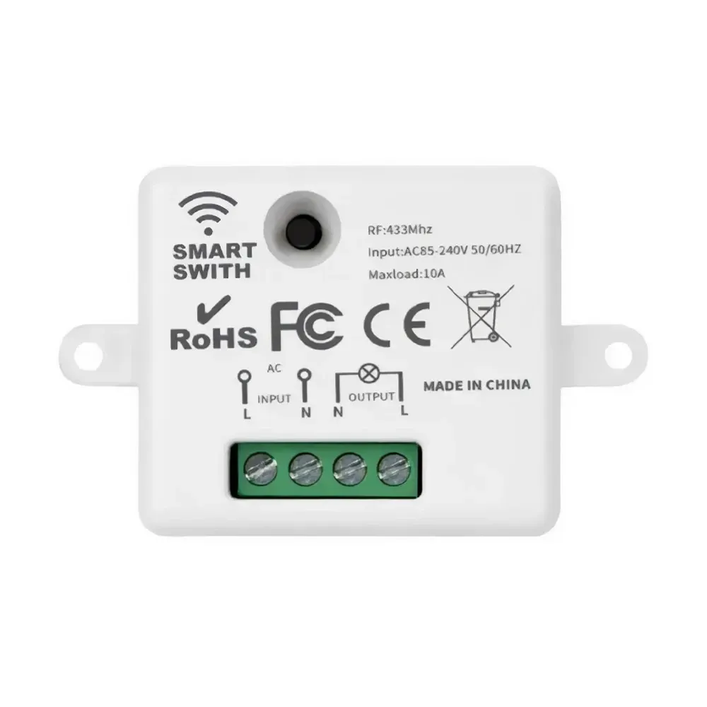 Розумне реле з WiFi Trinix TRX-WC01(WiFi)10А (28-00028) Київ - фото 1