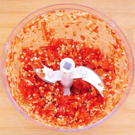 Кухонный измельчитель SK-06009 250 Вт, чаша 0,7 л, компактный электрический измельчитель для кухни Одесса