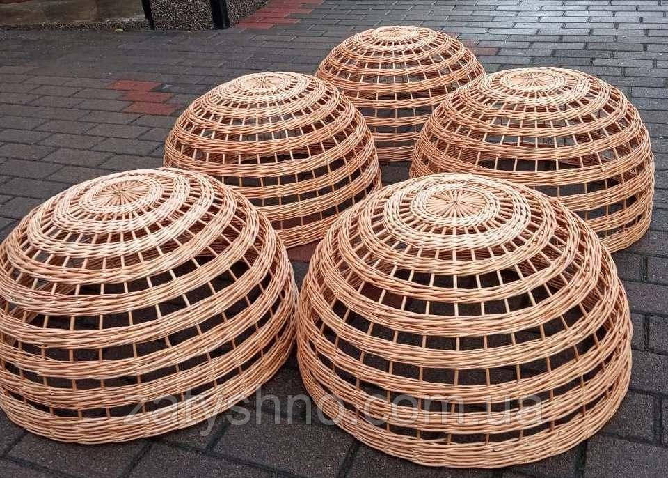 Люстра плетеная шар из лозы Киев - изображение 5