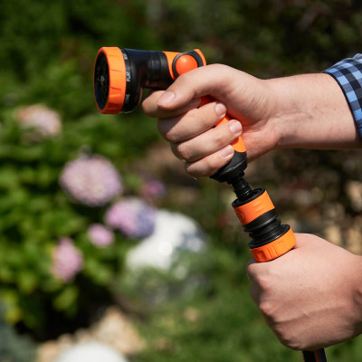 Пістолет для поливу SEQUOIA кількість режимів 8, пластик, вага 0.2 кг (SWPSN8) Вінниця - фото 3