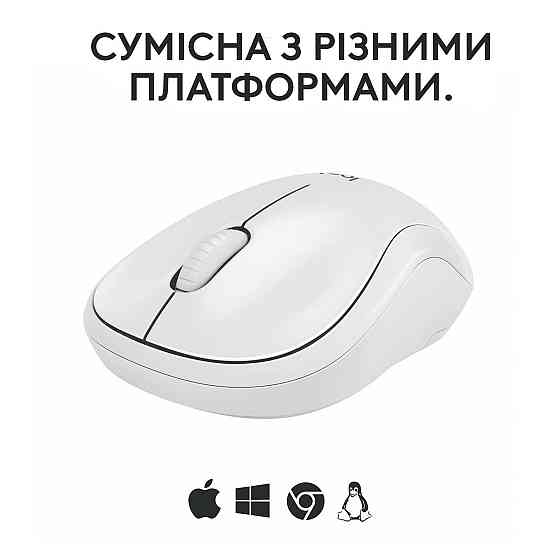 Миша бездротова Logitech M240 Silent Off White (910-007120) Білий Харків