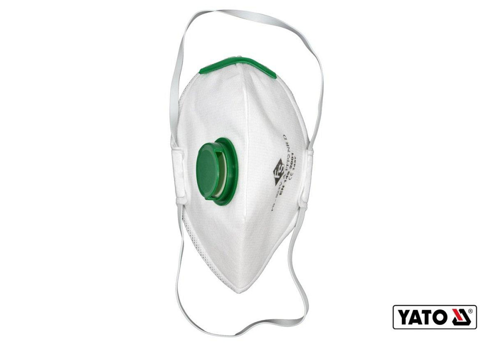 Респіратор протиаерозольний з клапаном YATO : FFP2 NR, 3 шт [50] Одесса - изображение 1