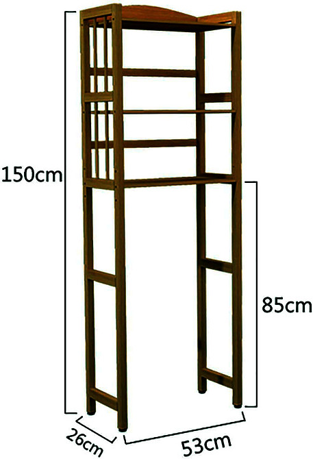 Стеллаж над унитазом 