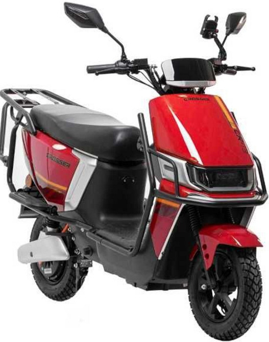 Електроскутер Crosser CR-13 (2000W 72V 24Ah) Графенові акб - Червоний. Харків - фото 4