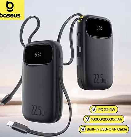 Павербанк Baseus 10000 mAh 22.5W. Київ