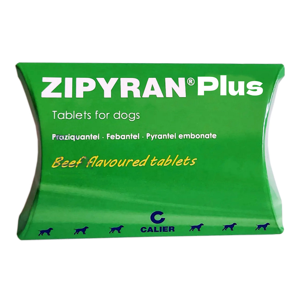 Зіпіран Плюс Zipyran Plus для собак (блістер №4 таблетки) Calier Вінниця - фото 1