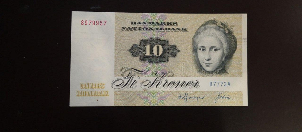 Denmark Дания - 10 Kroner 1972 Полтава - изображение 1