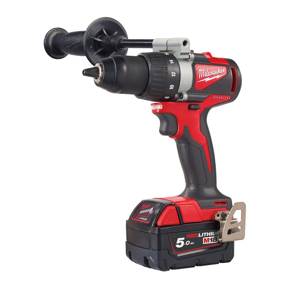 Дрель-шуруповерт аккумуляторный MILWAUKEE, M18 BLDD2-502X, 82Нм (+ заряд.прис., 2акум. Х5Ач, HD кейс) Одесса - изображение 2