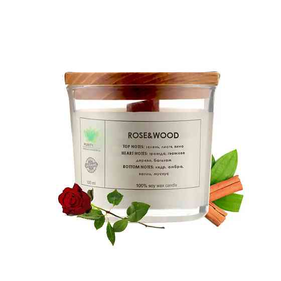 Аромасвічка Rose&Wood S PURITY 60 г Київ