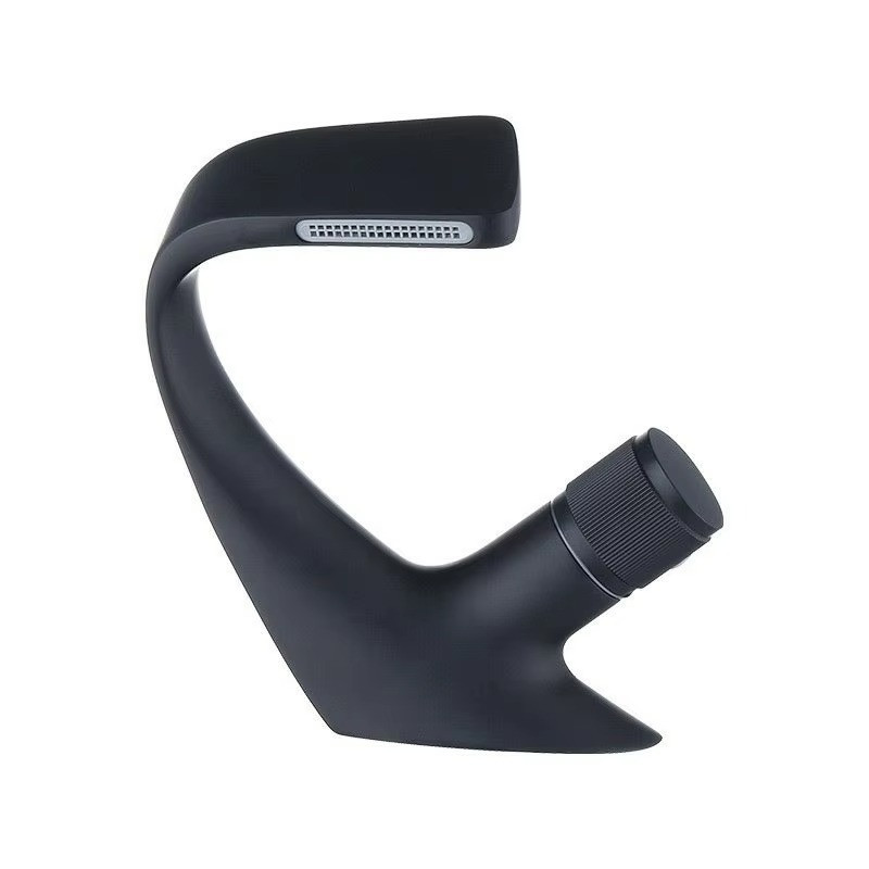 Змішувач для умивальника з латуні чорний дизайнерський з водоспадом, для раковини з 1 вентелем Кам'янець-Подільський - фото 3