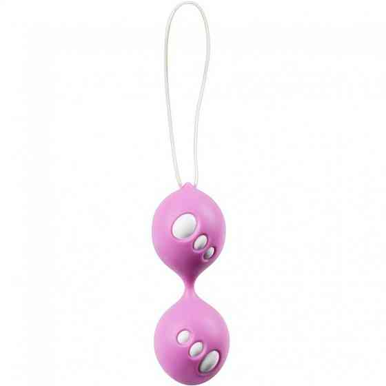 Шарики вагинальные You2Toys Twin Balls, розовые Sex Aura Киев