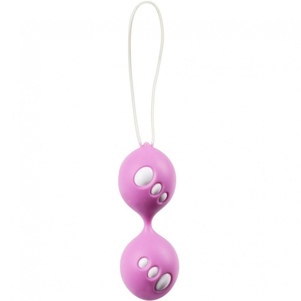 Шарики вагинальные You2Toys Twin Balls, розовые Sex Aura Киев - изображение 1