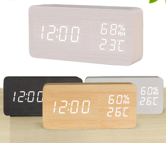 Настільний LED годинник FiBiSonic, 21355 Луцк
