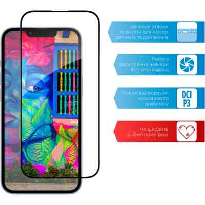 Скло захисне ACCLAB Full Glue Apple iPhone 14 Plus (1283126541964) Вінниця