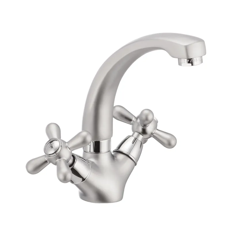 Матовый смеситель для умывальника Haiba Dominox 272 (HB0079) Харьков - изображение 1