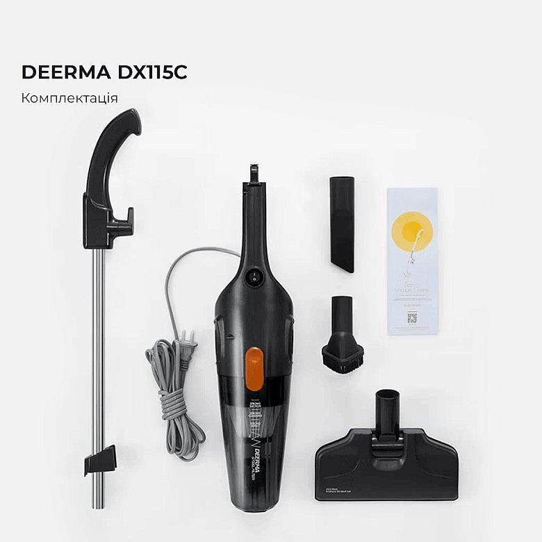 Пилосос Deerma Corded Hand Stick Vacuum Cleaner (DX115C) ( Чорний ) Харьков - изображение 5