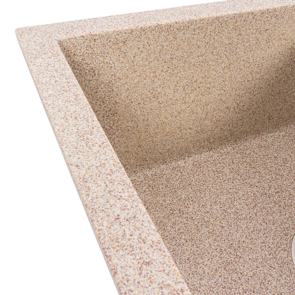 Гранітна мийка VALESO CRIPTA 6550 матова Карамель Коломыя - изображение 12