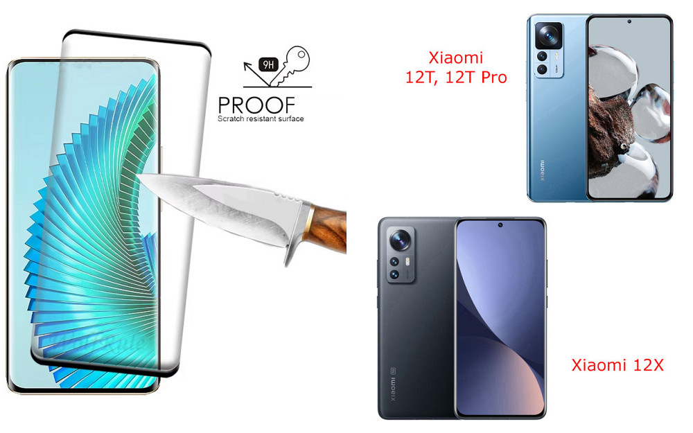 Защитное стекло HyperGlass Pro для Xiaomi 12T, 12T Pro, 12X – максимальная чувствительность и защита Киев - изображение 1